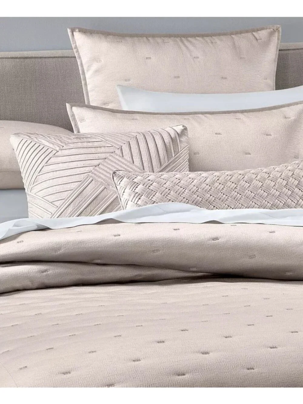 Hotel Collection Glint 3-Pc Coverlet Set King $500 MSRP